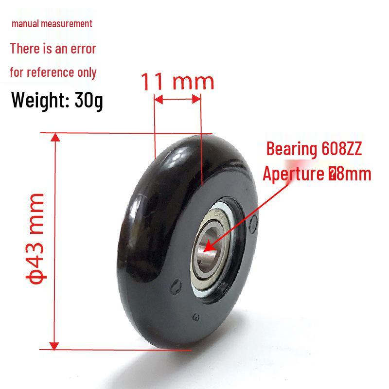 Aluminum Rail Exercise Bike with Rowing Machine Pulley and Roller Seat Caster Wheel