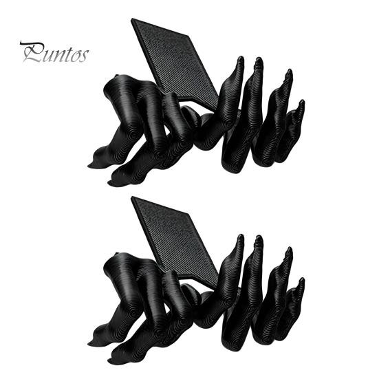 Horror Theme Bookmark Gothic Creepy Demon Claw Bookmark, 3D Printed Scary Halloween Gift Idea Hand for Book Lovers, Bookshelf Decor