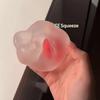 Strawberry Mochi Squishy Stress Relief Toy Squeeze Toys Stress Ball Fidgets Toys Pinch Vent Anger Toys Slow Rebound Gift Idea