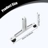 Room Divider Screen Holder Office Adjustable Indoor Thickened Decor Holder Hotel Shopping Mall Support Base Room Divider Stand