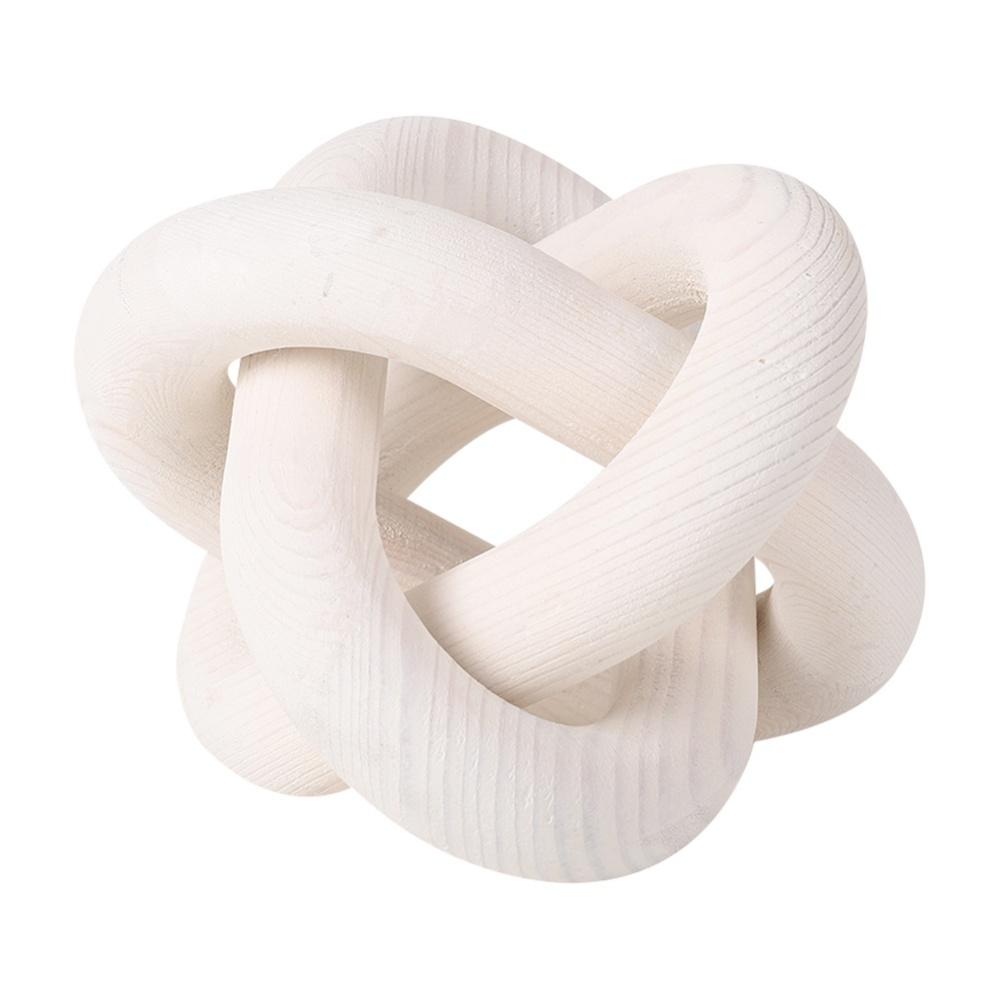 Wood Chain Link Hand Carved for Table Tiered Tray Rustic Wood Link