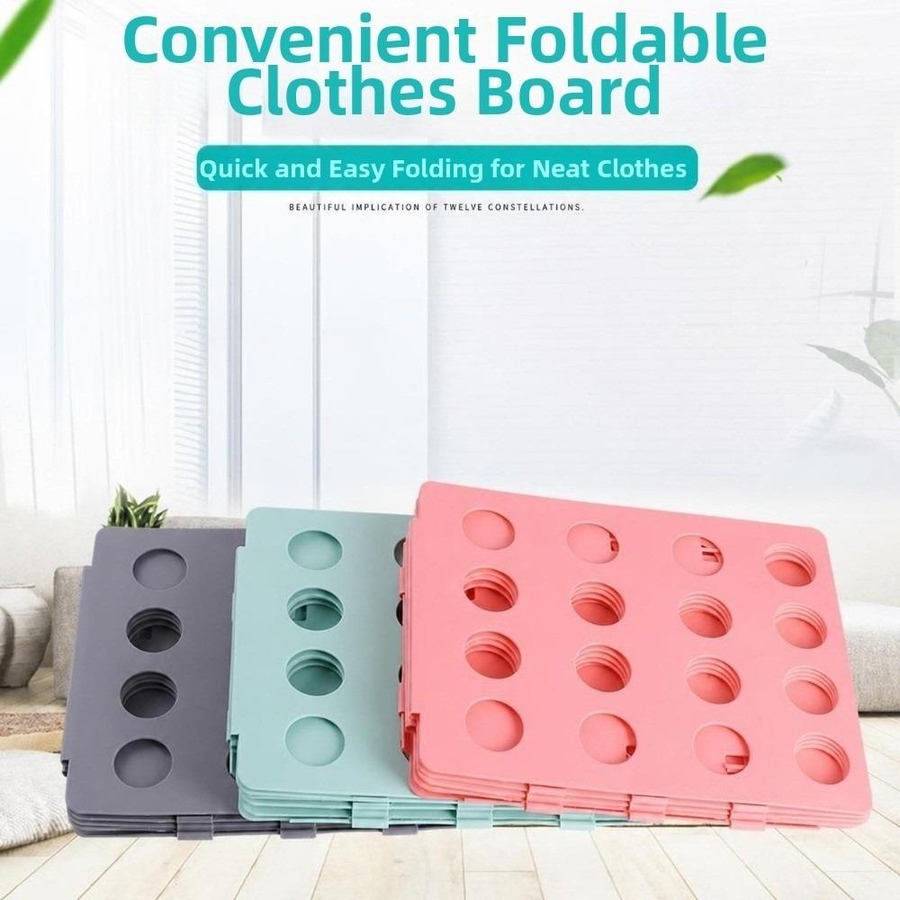 Practical Shirt Folding Board Durable Plastic Clothes Folder Clothing Organizer  Adults