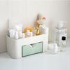Kosmetik Make-up Organizer PP Multifunktional 6 Fächer Make-up Schreibtisch Organizer mit Schublade