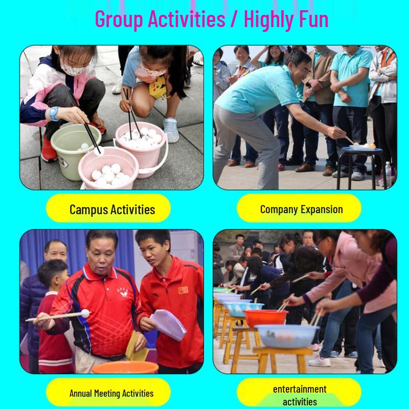 Indoor Chopstick Ping-Pong Game Set