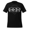 Baseball Double Play Shirt 6+4+3=2 Graphic Tee Mens Womens Funny Sports Gift
