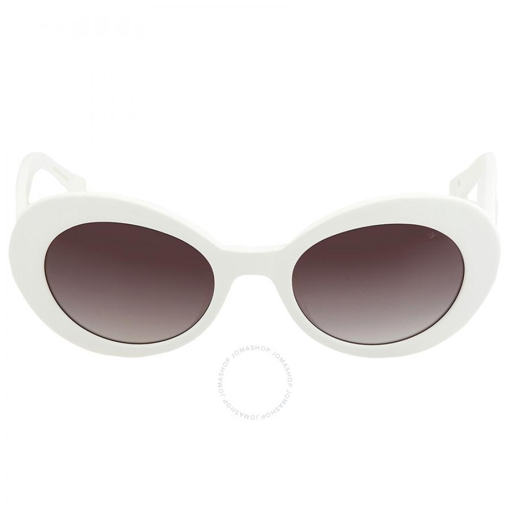 

John Varvatos Lilac Gradient Cat Eye Ladies Sunglasses V537 Whi 52