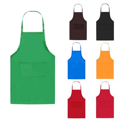 Schlichte Schürze für Damen und Herren mit Doppeltaschen, wasserdichte Schürzen zum Kochen, Küchenschürze für erwachsene Köche zum Kochen, Backen, Grillen, Arbeiten