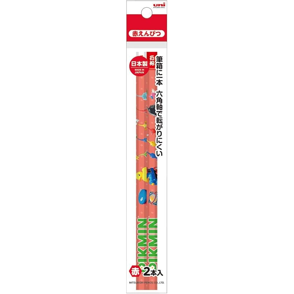 Pikmin [Zestaw Papierniczy] Papierniczy Zestaw 6 Sztuk Mitsubishi Pencil Przygotowanie do Szkoły Stati...