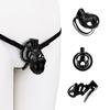 New Chastity Cage With Metal Urethral Catheter Cock Lock Penis Ring Sadism BDSM Sex Toy for Men Couple