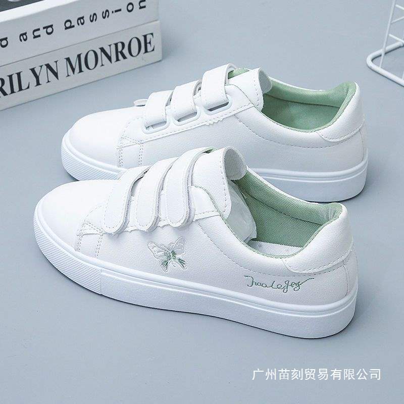 Velcro street flat baseplate shoes flat tide sneakers