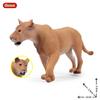 Oenux Original African Wild Animals Simulation Savage Bengal Tiger Siberian Tiger White Tiger Lion PVC Model Educational Toys