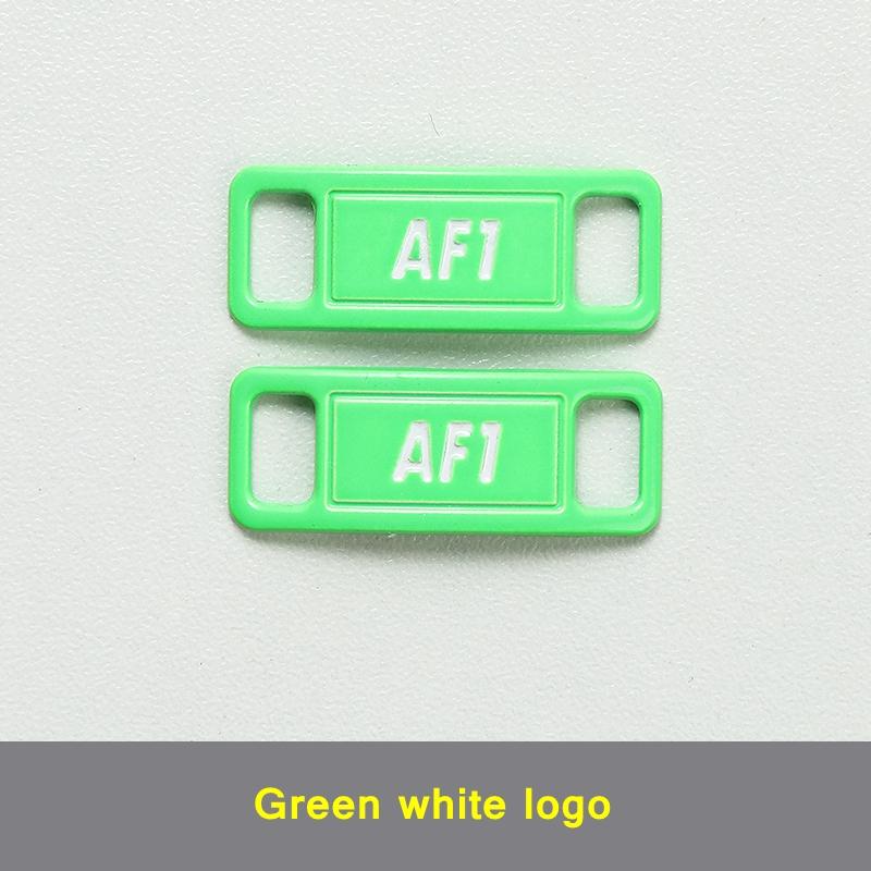 NEW 1 Pair Metal Shoelaces Buckle AF1 Shoe Decoration Suitable for All Shoes Sneakers Shoes Accessories Flat Shoelace Buckle