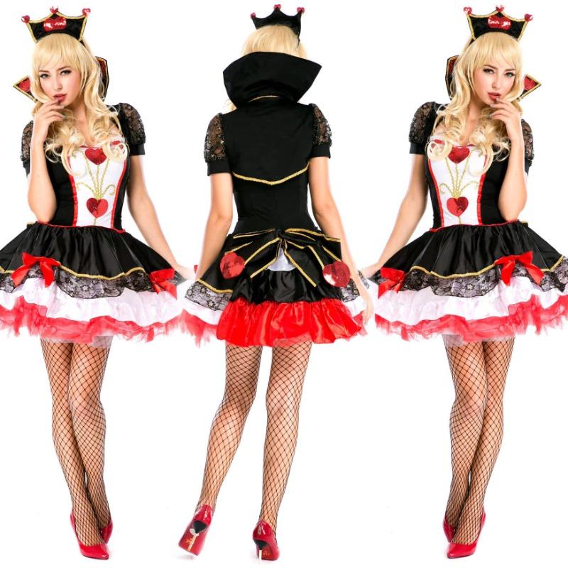 Halloween Masquerade Show Uniform, Cosplay, Sexy Queen Princess Halloween Costume