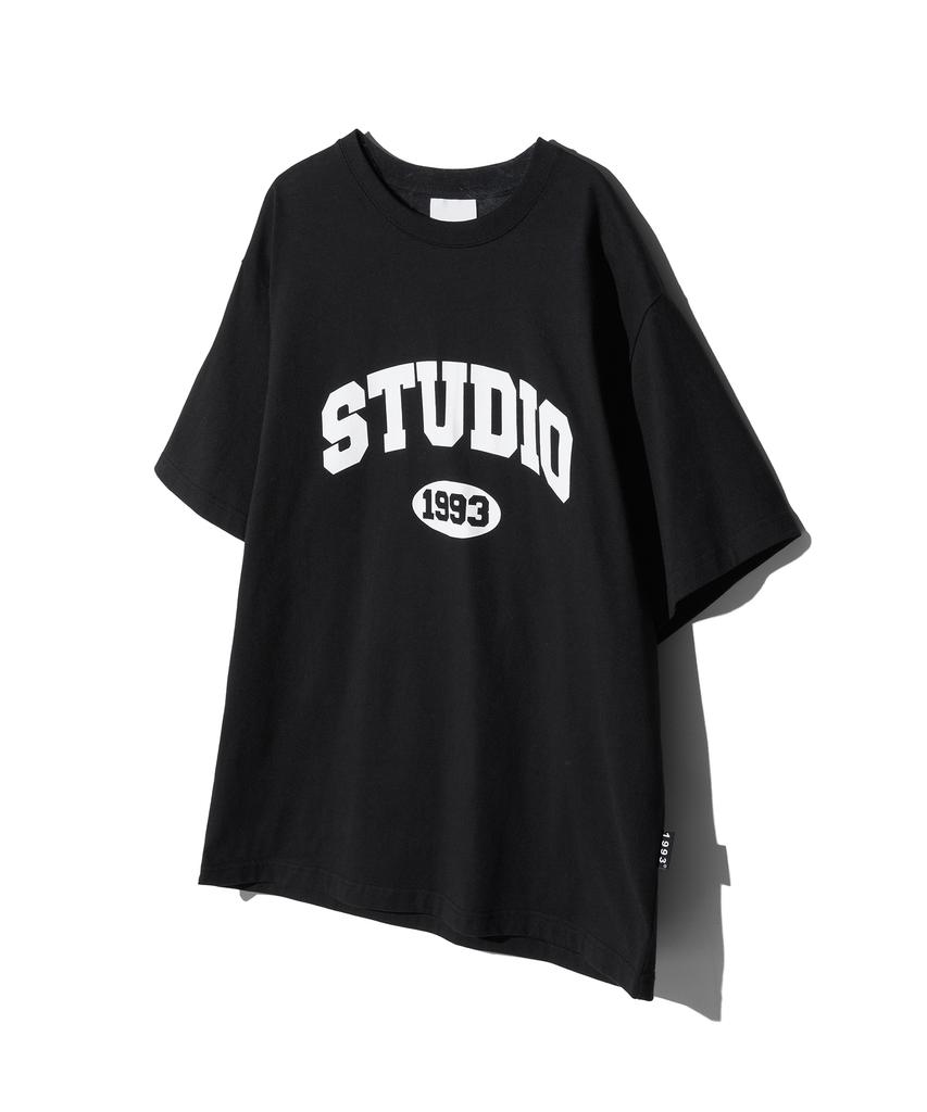 1993STUDIO Arch Logo T-Shirt_Black