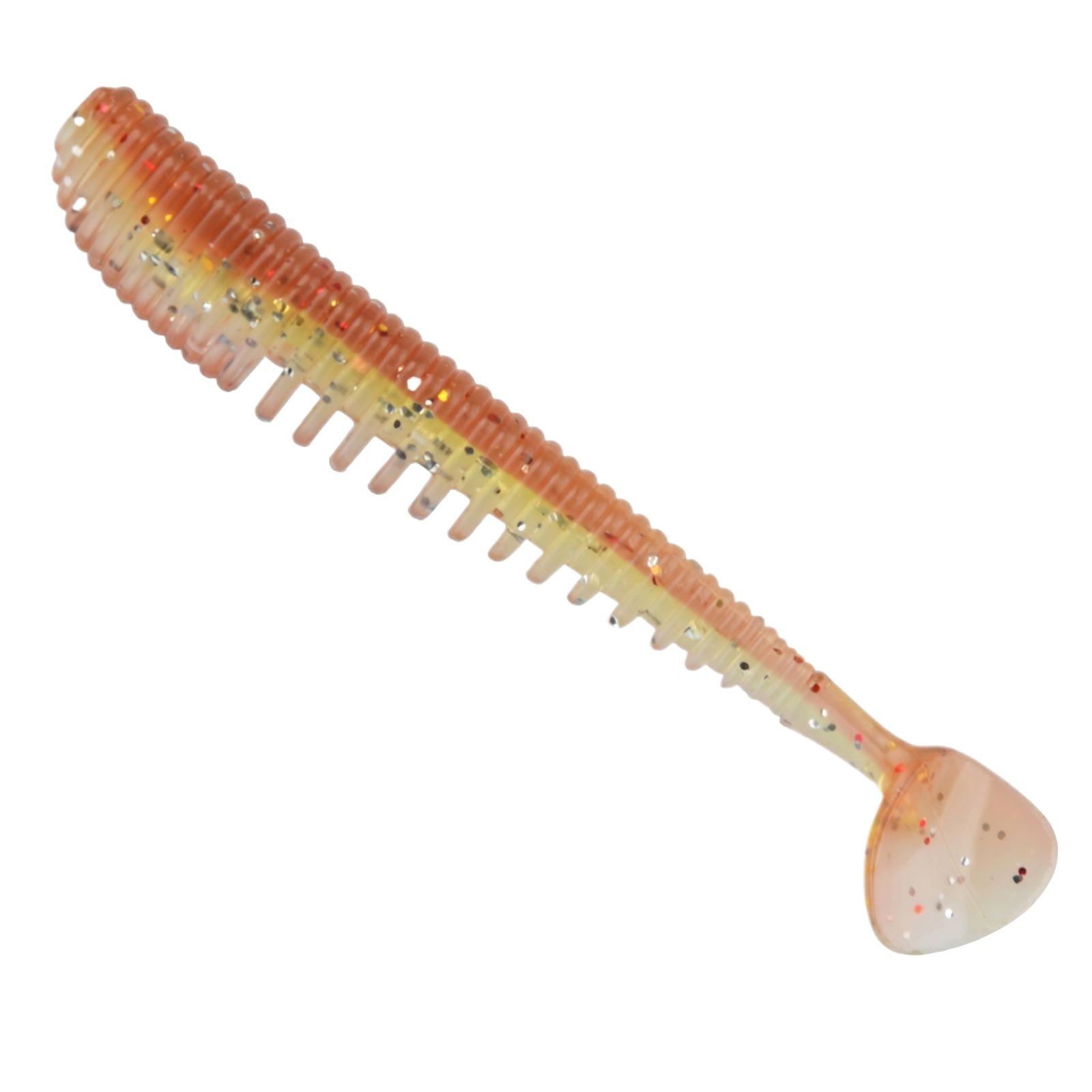

Soft Fishing Lures Multi-Tooth Tail Artificial Bait 13CM 4 Pieces Pack Suitable for Freshwater Saltwater Lure Fishing Bass Casting Lures one size кавовий