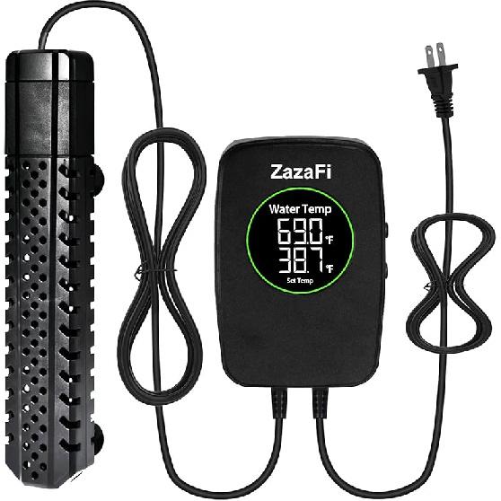 Аквариумный обогреватель 300 Вт, Обогреватель для аквариума с защитой от перегрева и Обогреватель для террариума с черепахами с автоматическим отключением при выходе из морской воды или 100W