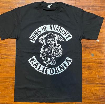 Sons Of Anarchy California Reaper Crew Schwarz Grafik-T-Shirt-NWOT Unisex T-Shirt