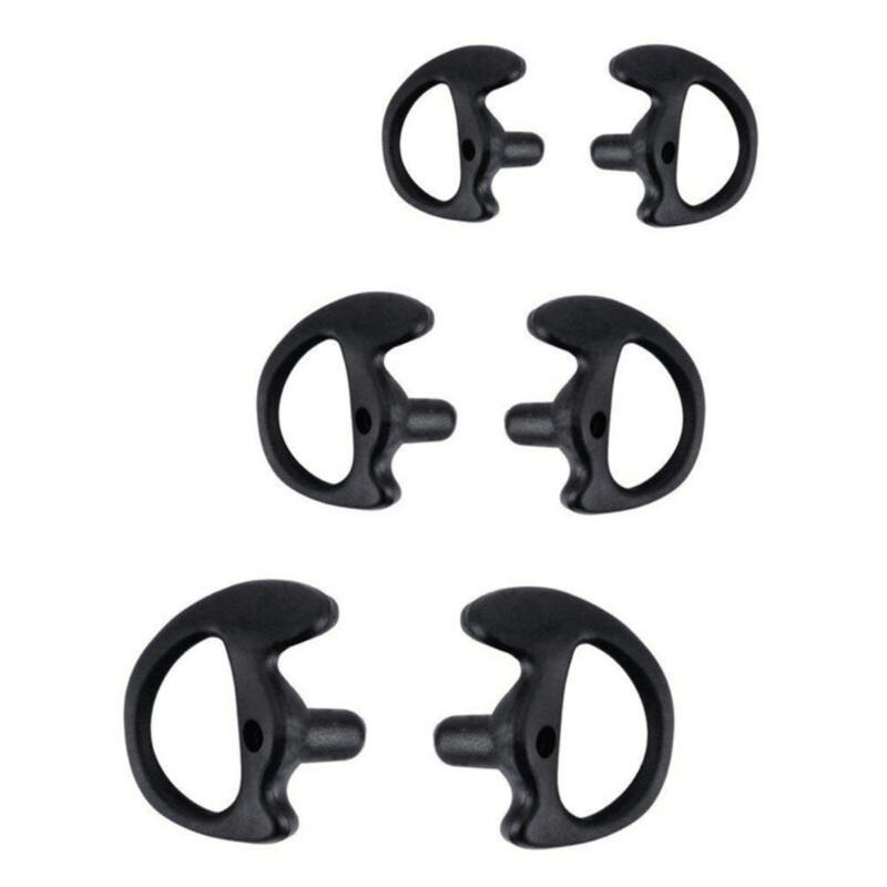 3 Paia di Auricolari Morbidi Sostitutivi per Radio Ricetrasmittenti a 2 Vie, Inserti Auricolari per Tubi Acustici, Kit Audio, Accessori per Cuffie