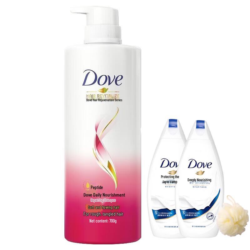 Dove Daily Nourishment Shampoo & Shower Gel Set