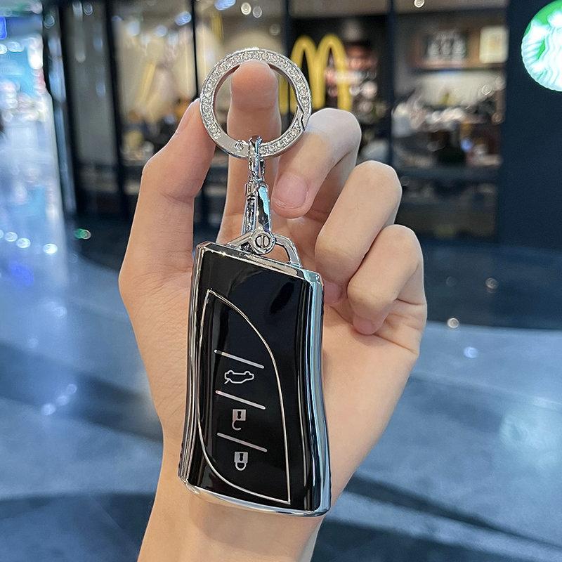 Tpu Car Key Case Cover For Lexus Nx Es Ux Us Rc Lx Gx Is Rx 200 250H 350H Ls 450H 260H 300H Ux200 Key Chain Accessories