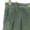 A.P.C. Two-pleat corduroy Wide pants 34 green Women Used