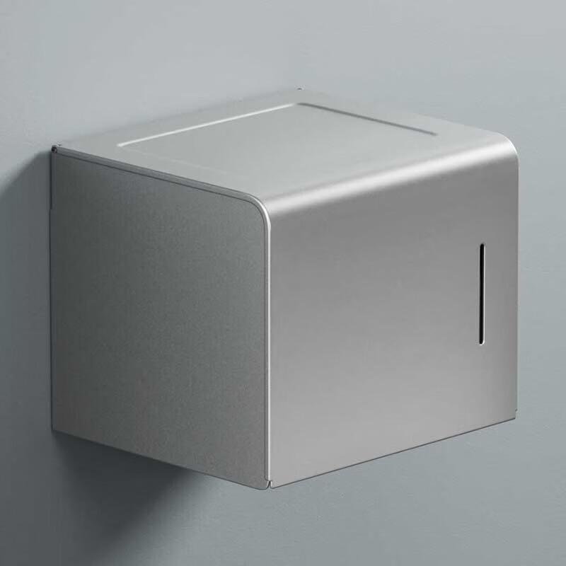 JINGRUIXIANG Multifunction Waterproof Space Aluminum Toilet Paper Holder