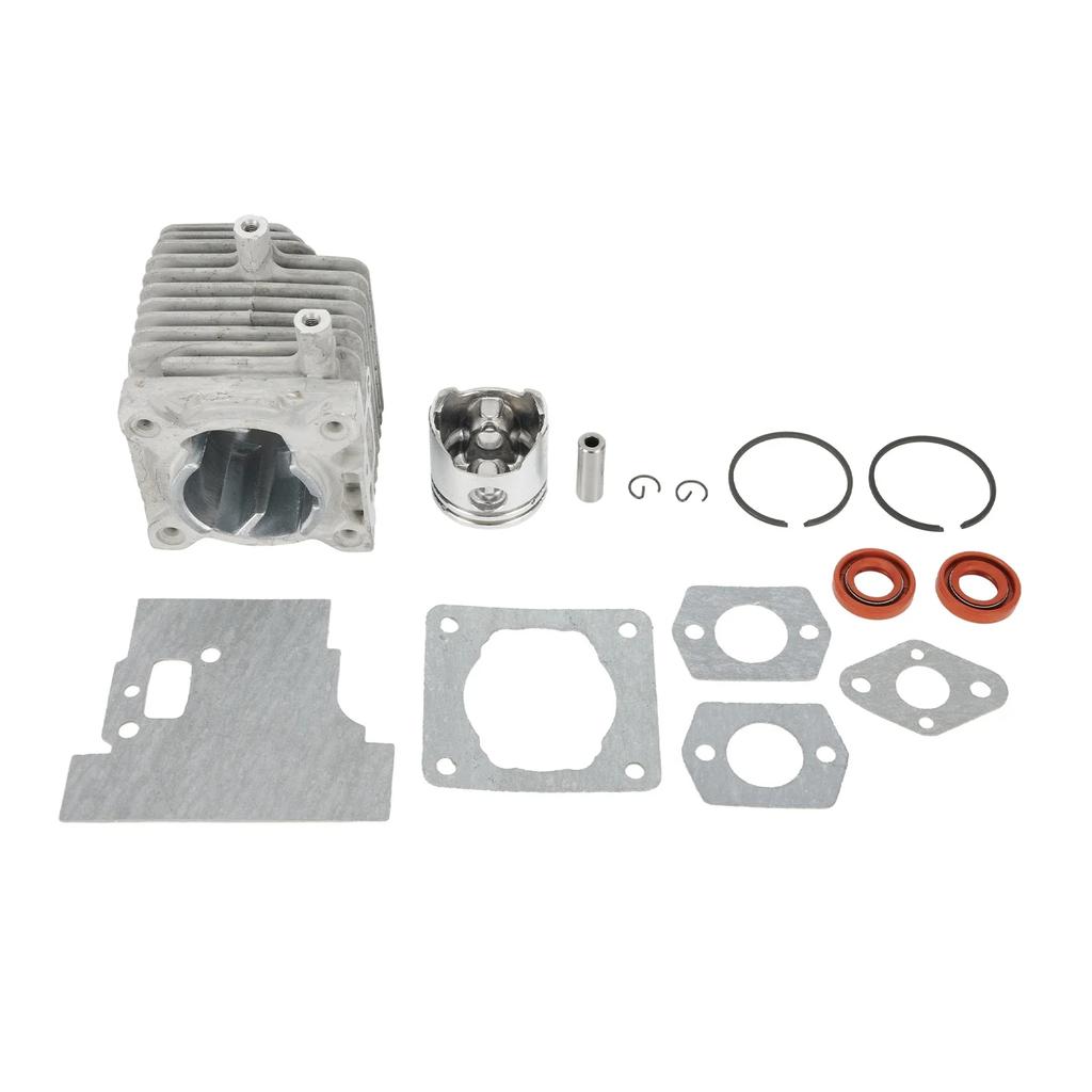 Cylinder Piston Rings Pin Rebuild Kit For Stihl Trimmer FS85 FS85R FS85T FS85RX Grass Cutter Garden Pruning Part Replacement