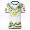 Australia Rugby Jersey Breathable Training Football Shirt Kangaroos Wallabies Retro Short Sleeve Uniform for Fans FamilyMatching