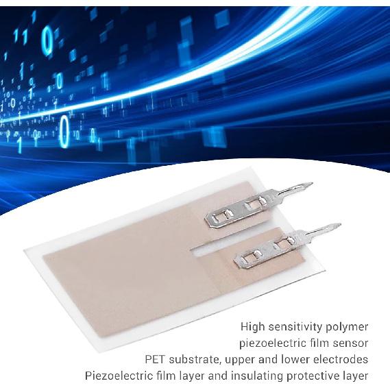 Hilitand Flexible Piezoelectric Film Sensor, High Sensitive Polymer PVDF Piezoelectric Sensor, Motion Detectors