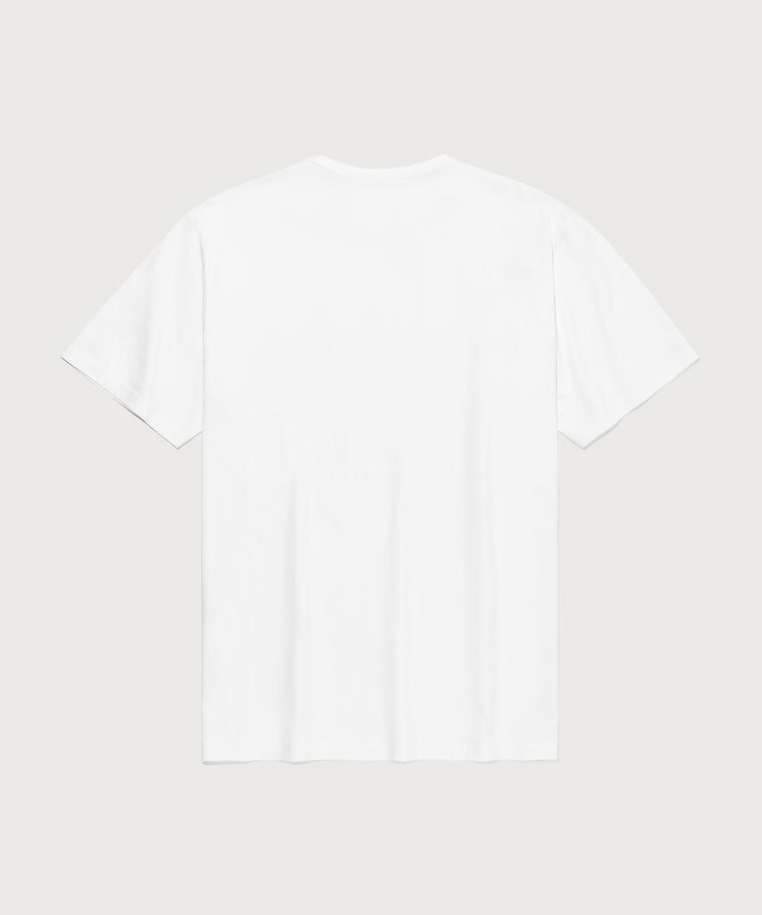CHAMPION C Logo Uni Pocket Short Sleeve T-Shirt White