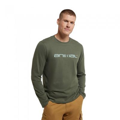 Mens Classico Logo Organic Long-Sleeved T-Shirt