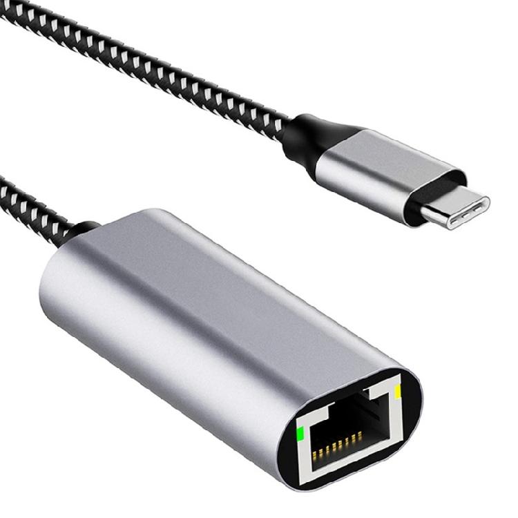 USB C to Ethernet Adapter Type C to Ethernet LAN Networking Adapter Gigabit RJ45 Internet Adapter for Laptop Desktop