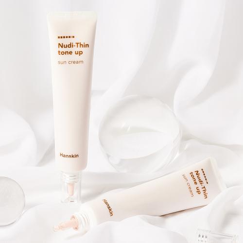 Hanskin Nude Thin Tone Up Sun Cream 40ml