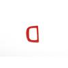 Back Door Tailgate Switch Cover Trim For Cadillac CT6 2016-2020 Red Carbon Fiber