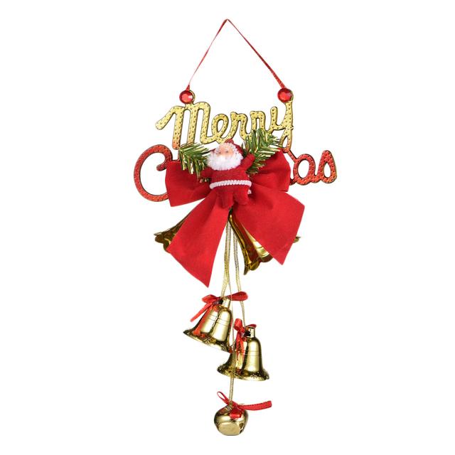 

Рождественский колокольчик, подвеска в виде рождественской елки, колокольчик Санта-Клауса, подарочные украшения, рождественский декор для дома