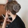 Pinze per Capelli a Forma di Fiore di Rosa in Tessuto Stile Francese, Eleganti Fermagli per Capelli Pinzette Accessori per Capelli Regalo per Donne Ragazze