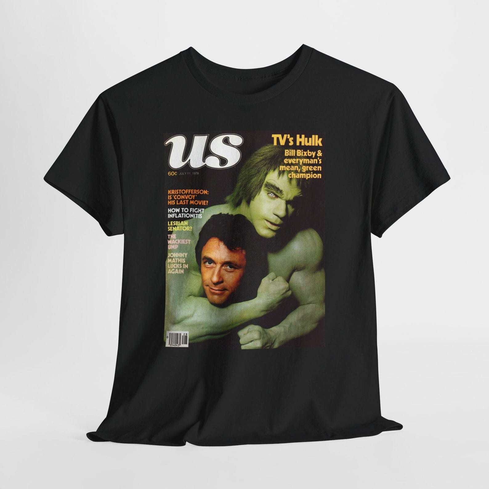 The Incredible Hulk Unisex Tee - Vintage Retro Graphic T-Shirt, Classic Movie Fan Gift, 80s Cult Film Shirt, Horror Comedy Tee, Pop Culture S