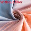 3-Piece Polyester Fitted Sheet Set - Soft, Breathable, Gradient Blue Ocean Wave Design with Deep Pocket
