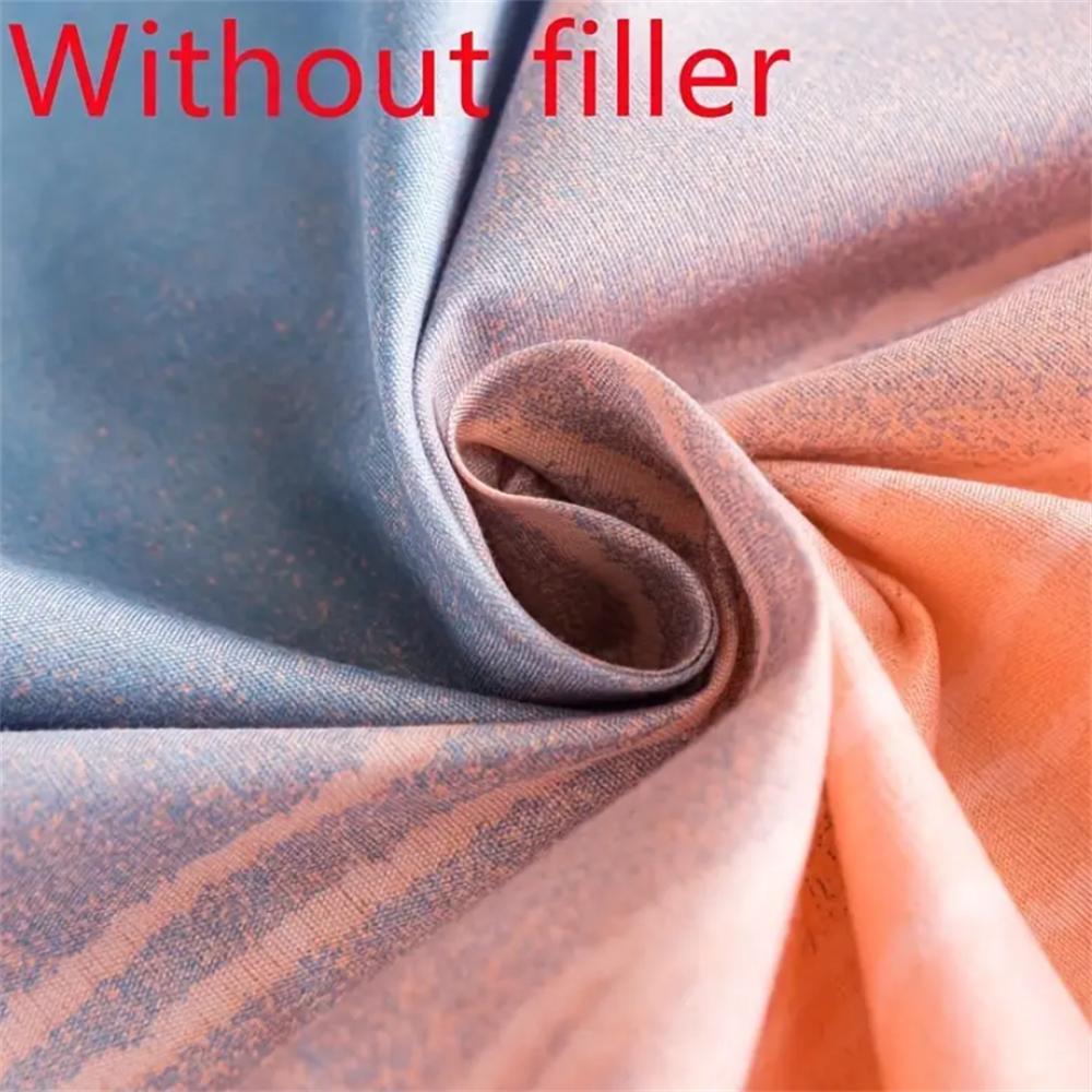 3-Piece Polyester Fitted Sheet Set - Soft, Breathable, Gradient Blue Ocean Wave Design with Deep Pocket
