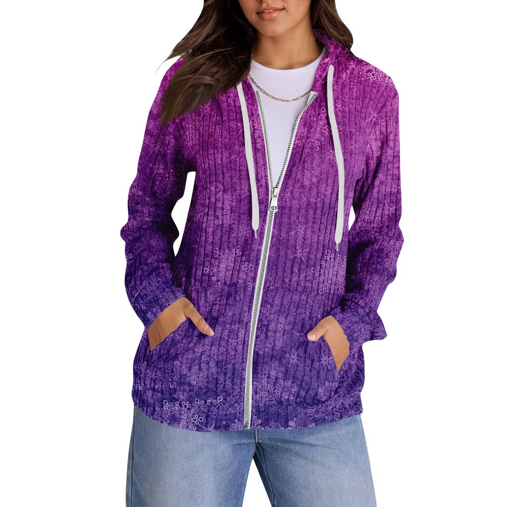 Hoodies For Women Trendy Tops Casual Fall Fashion Long Sleeve Sweatshirt With Pockets Pullover Lightweight