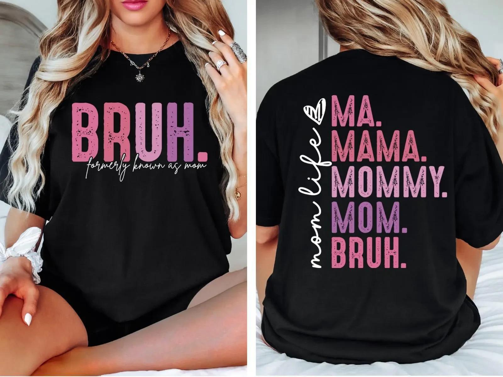 Bruh Formerly Known as Mom Sweatshirt, Mama Mommy Mom Bruh Sweatshirt, Funny Mom XL