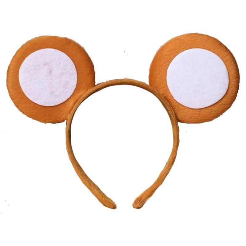 Zodiac Animal Horn Headband: Cow, Rabbit, Tiger, Dog, Cat, Wolf, Devil. Perfect for Costumes and Performances.