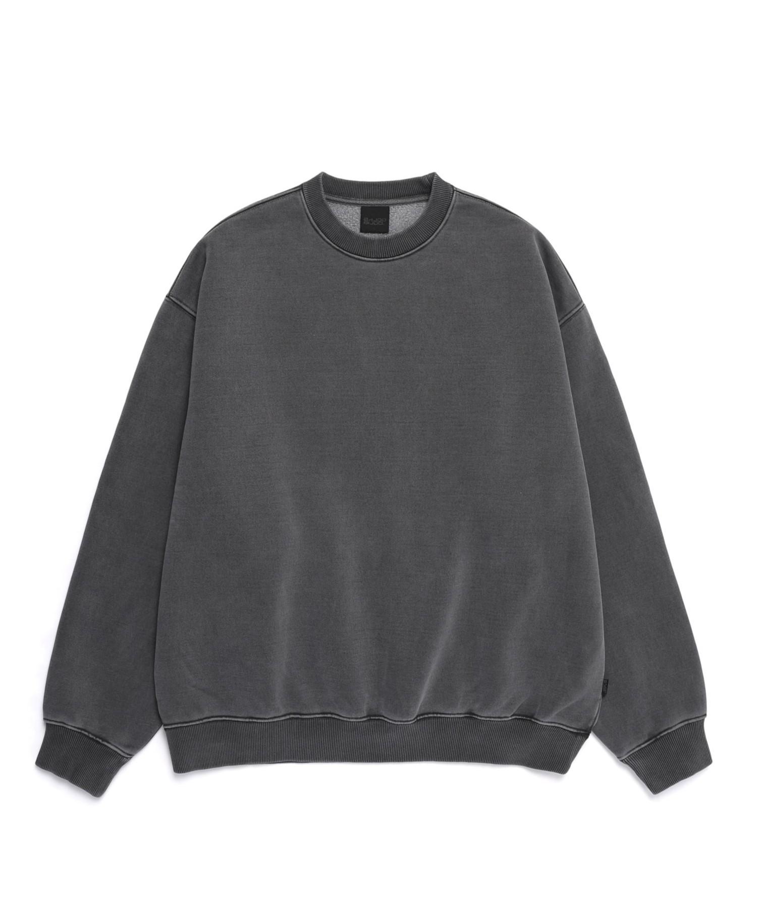 Bajubiju Basic Pigment Sweatshirt [Chacoal] M