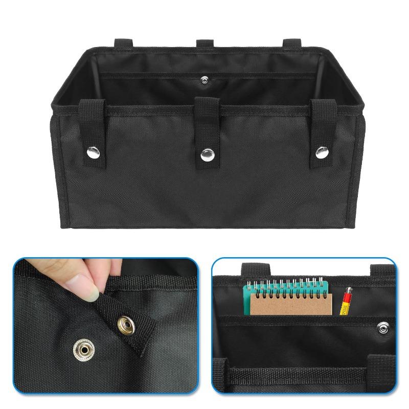 New Large Capacity Hanging Pouch Organizer Bag for Mobility Walker Bottom Storage Box for Walking Aid Convenient Essential