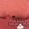 Nekomaruke Basket Tote Bag Red