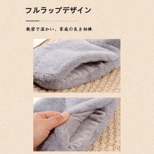 1L Large Capacity Refillable Hot Water Bottle, Eco-Friendly, No Electricity Required, Soft, Warm, Perfect for Cold Feet, Perfect for Menstruation, Fal