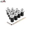 For BMW S1000RR S1000R HP4 S1000XR S1000 RR S1000 XR F800R Motorcycle Windshield Bolts Screw Nut Fastener Kit 5mm 10PCS