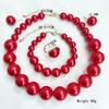 Vintage Style Necklace Bracelet Earring Ring Sets Light Luxury French Pearl Necklace  Women