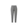 Under Armour Ottoman Solid Color Lace-Up Fleece Training Knit Pants Women Pants Gray 1379778-294