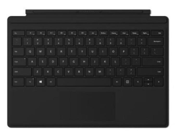 

Microsoft Surface Pro Type Cover Black English Version FMM-00041 чёрный